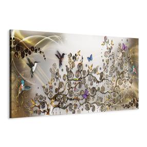 Reproduktsioon Artgeist Hummingbirds Dance N7809-DKX, 120 cm x 40 cm