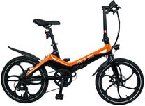 Elektriskais velosipēds Blaupunkt Fiene 500, 24", 20", melna krās./oranža krās.
