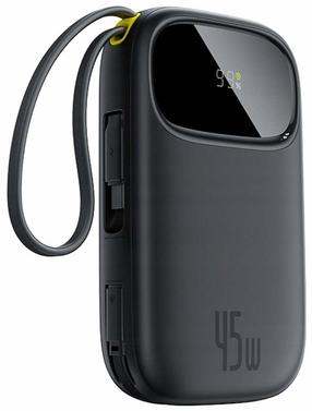 Nešiojamas įkroviklis (Power bank) Baseus EnerFill FC31 Qpow 3, 10000 mAh, 45 W, juoda sp.