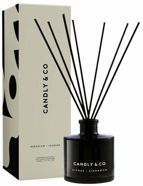 Namų kvapas, kvapiosios lazdelės No.3 Citrus & Cinnamon, 200 ml Juoda sp.