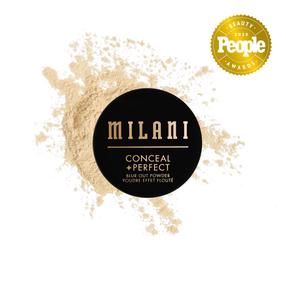 Kompaktne pulber Milani Conceal + Perfect Blur Out Powder, banana v., 5 g