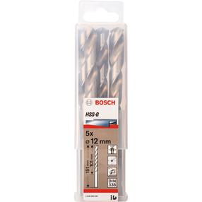 Сверло Bosch 2608595081, металл, hss-g, цилиндрический, 12 мм x 15.1 см