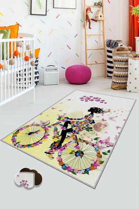 Paklājs Conceptum Hypnose KHMFESTO009KEE, daudzkrāsaina, 200 cm x 100 cm
