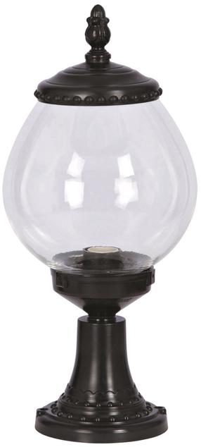 Pastatomas lauko šviestuvas Opviq BSU-68194-BSY-K, 60W, E27, IP65, juoda sp., 25 cm x 45 cm