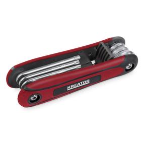 Kuuskantvõtmete komplekt Kreator KRT408203, kuusnurkne, 8 tk