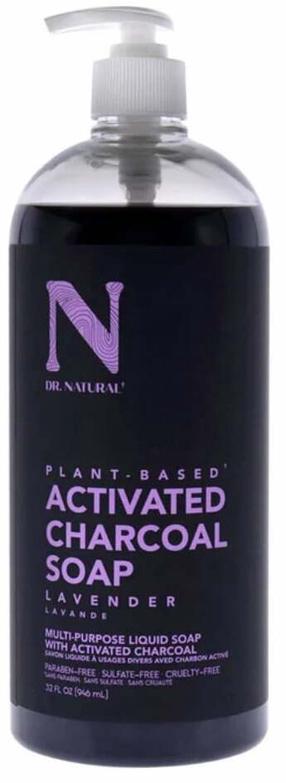 Жидкое мыло Dr. Natural Activated Charcoal Lavender, 946 мл