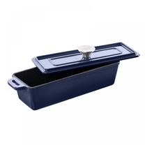 Kepimo forma Grand feu FEUSQBLUE, mėlyna sp., 35.4 cm x 11 cm, 1.7 l