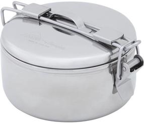 Горшок MSR Alpine StowAway, нержавеющая сталь, 1.42 см, 0.775 л, серебристый цв.
