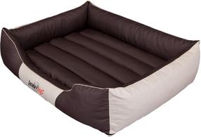 Gyvūno guolis Hobbydog Comfort CORBZB5, ruda sp./smėlio sp., XXL