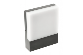 Sieninis lauko šviestuvas GTV Saro LD-SARO9WB-10, 9W, LED, IP54, juoda sp., 4.5 cm x 20 cm