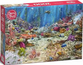Pusle CherryPazzi Coral Reef Paradise 50132, 70 cm x 100 cm, 2000 tk, mitmevärviline