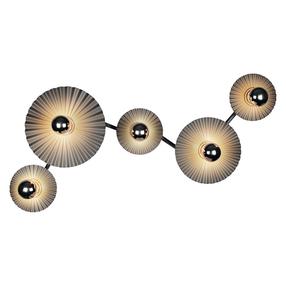 Valgusti seinale Osram, E27, 5 x 40 W, tumehall v. / tumehall v.