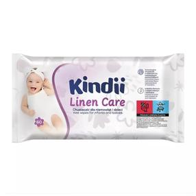 Puhastuslapid beebidele Kindii Linen Care, 60 tk