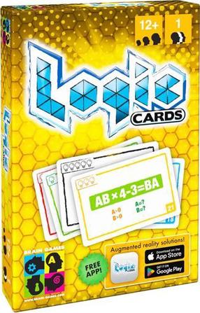 Kortų žaidimas Brain Games Logic 80273