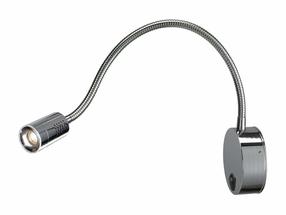 Šviestuvas sieninis SLV Dio Flex 146682, LED, 3000 °K, 1 x 1.9 W, chromo sp. / chromo sp.