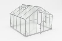 Šiltnamis Gampre Sanus XL-9, polikarbonatas, 2.9 x 2.9 m, 6 mm, skaidri sp.