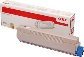 Tonerių kasetė Oki MC873 45862815, raudona sp.