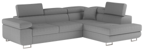 Kampinė sofa Anton Jarell 04, pilka sp., dešininė, 202 x 275 cm x 85 cm