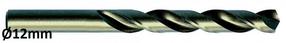 Metalo grąžtas Exact DIN338, metalas, hsse-co5, cilindrinis, 12 mm