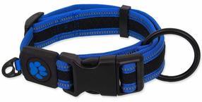 Kaelarihm koertele Placek Active Fluffy, sinine v./must v., 440 - 700 mm x 38 mm, XL