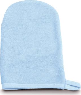 Beržamais mazgāšanās cimds BabyMatex TM0905_24, 23 cm x 13 cm, zila krās.