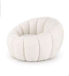 Tugitool Leisure Furniture Gaspar, kreemjasvalge, 95 cm x 90 cm x 60 cm