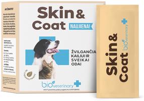 Maisto papildas šunims BioVeterinary Skin & Coat