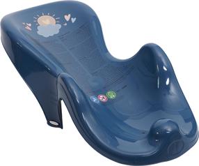 Gultas į vonelę Tega Meteo Anti Slip, mėlyna sp., 53 cm