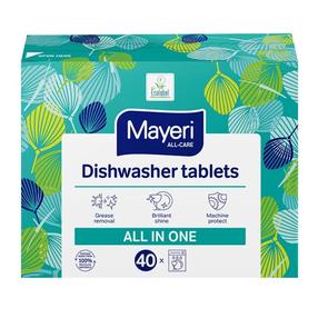 Tabletes trauku mazgājamajai mašīnai Mayeri All in one, 40 gab.