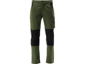 Darbo kelnės vyrams Yato Serwal YT-79125, juoda sp./žalia sp., 3XL dydis