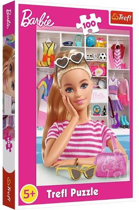 Dėlionė Trefl Meet Barbie 857169, 410 cm x 275 cm, 100 vnt., įvairių spalvų