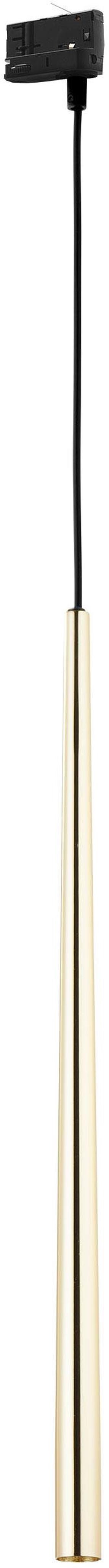 Светильник для рельсовой системы TK Lighting Tracer Piano 6029, G9, 1 x 6 Вт, золотой цв. / черный цв.