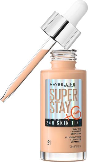 Жидкая основа для макияжа Maybelline Superstay 24H Skin Tint + Vitamin C, 21, 30 мл