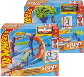 Autotrase Mattel Hot Wheels Stunt JLM90, (krāsa/dizains tiek izvēlēts nejauši)