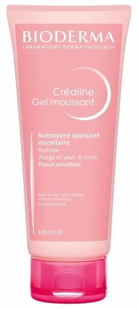 Valomoji veido želė Bioderma Crealine, 100 ml