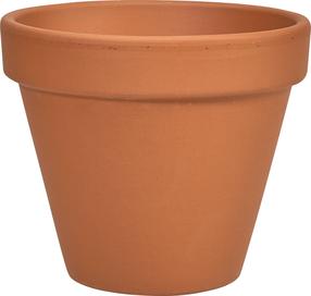 Puķu pods Domoletti Terakota T-001-001-08-P, keramika, Ø 9 cm, brūna krās.