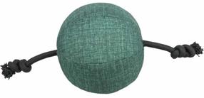 Žaislas šuniui, kamuoliukas Trixie CityStyle Ball 34725, 34 cm, Ø 14 cm, juoda sp./žalia sp.
