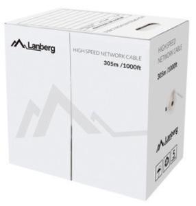 Кабель Lanberg LCU5-12CU-0305-O RJ-45, RJ-45, 305 м, oранжевый цв.