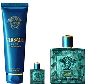 Dāvanu komplekts vīriešiem Versace Eros Pour Homme, 3 gab.