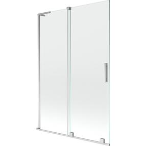Dušo sienelė Mexen Velar L, 120 cm x 150 cm, skaidri sp./chromo sp./grūdintas