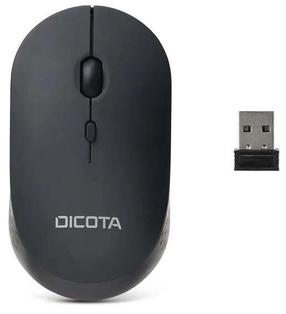 Juhtmevaba arvutihiir Dicota Silent V2, must v.