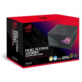 Блок питания Asus ROG Strix Gold Aura Edition 1200 Вт, 13.5 см, 15 дБ