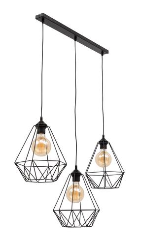 Šviestuvas kabinamas Bendinni, E27, 1 x 15 W, juoda sp. / juoda sp.
