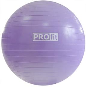 Gimnastikos kamuolys PROfit, violetinė sp., 45 cm