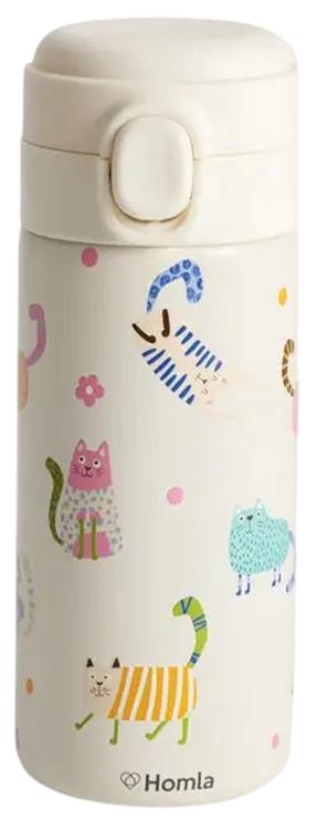 Termosas Homla Bitea With Cats, 0.34 l, įvairių spalvų
