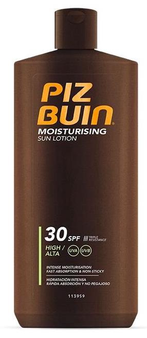 Päevituse hoolduslosjoon Piz Buin Moisturising SPF30, 400 ml