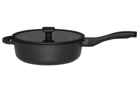 Keptuvė su dangčiu Maku Foodie, Ø 28 cm, aliuminis