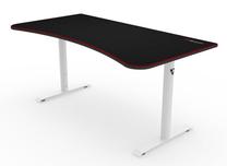 Datorspēļu galds Arozzi Arena, 160 cm x 82 cm, 81 cm, balta krās./melna krās.