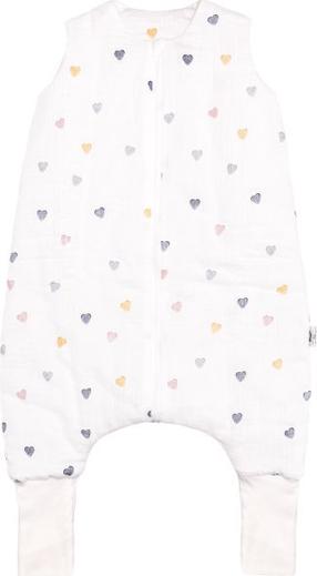 Plonas miegmaišis kūdikiui Pulp Hearts 1.5 TOG 40018-351, balta sp., 84 cm x 46 cm