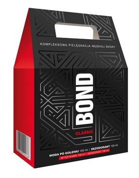 Ķermeņa kopšanas komplekts vīriešiem Bond Classic, 2 gab.